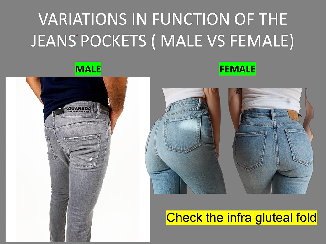 jeans pockets variations